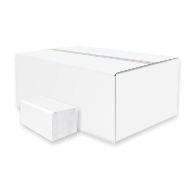 Harmony Spenderservietten, 2-lagig, weiß, Zellulose (20er-Packung)