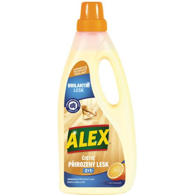 Alex Natural Shine Reiniger 2in1 für Laminat, orange, 750 ml
