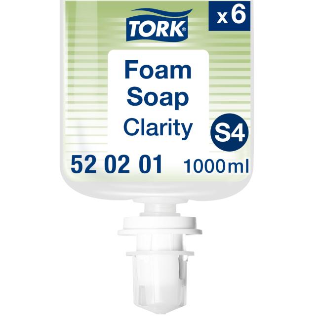 [HY520201] TORK Schaumseife klar S4