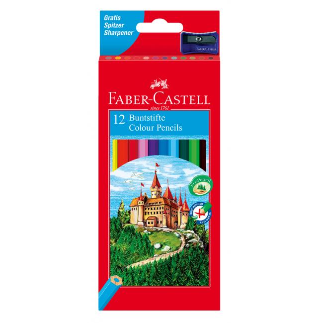 Faber-Castell Holzmalstifte, 12 Stück