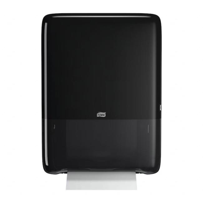 [HY552558] Tork PeakServe Mini-Endlos-Handtuchspender, Schwarz H5