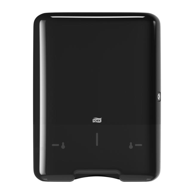 [HY553008] TORK Einzelfalt-/C-Falt-Spender für gefaltete Handtücher, schwarz H3
