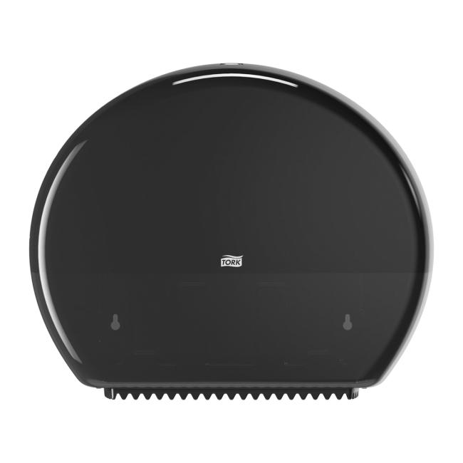 [HY554008] TORK Jumbo Toilettenpapierspender schwarz T1
