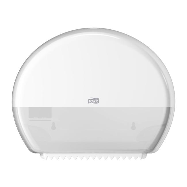 [HY555000] TORK Mini Jumbo Toilettenpapierspender weiß T2