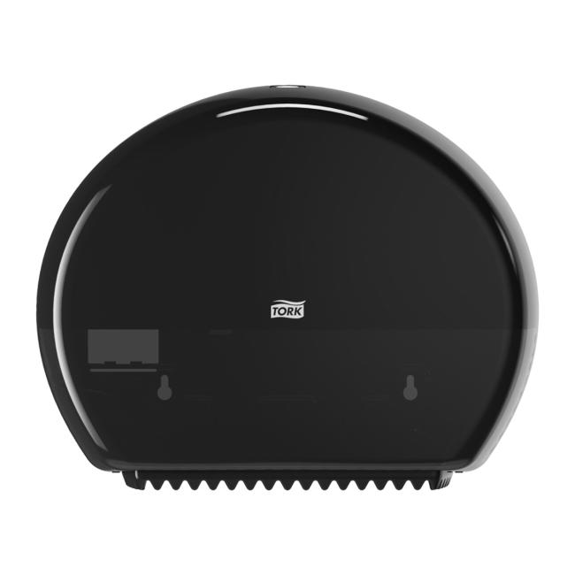 [HY555008] TORK Mini Jumbo Toilettenpapierspender schwarz T2