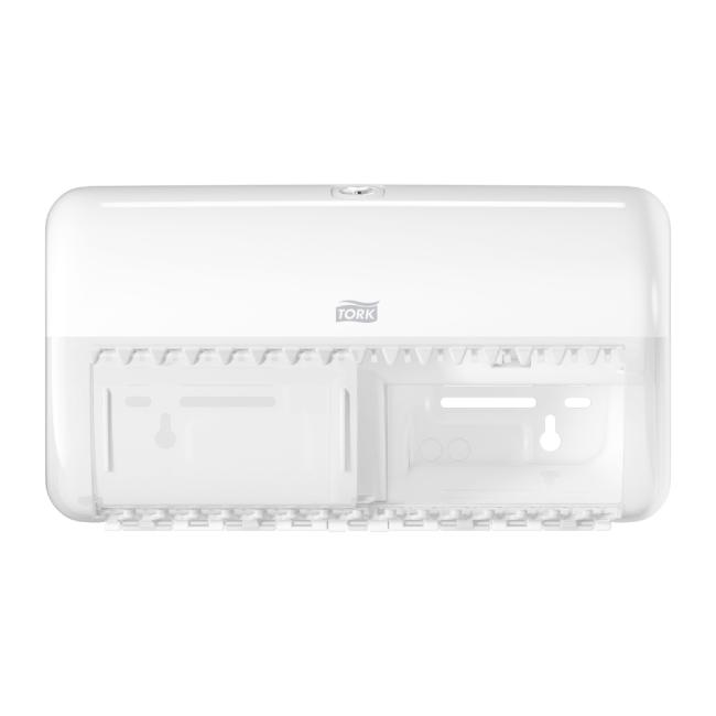 [HY557000] Tork Toilettenpapierspender, weiß T4