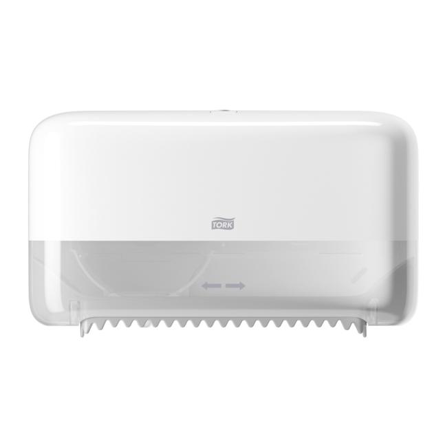 [HY558040] TORK Mittelgroßer Twin T7 Kernloser Toilettenpapierspender