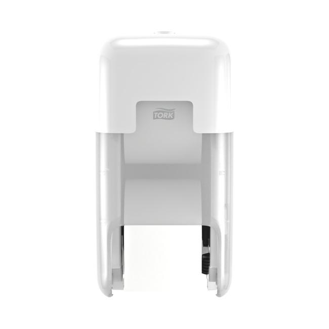 [HY558041] Tork OptiServe 2-Rollen-Toilettenpapierspender ohne Kern, Weiß T7