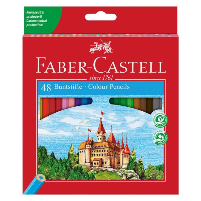 Faber-Castell Holzmalstifte, 48 Stück