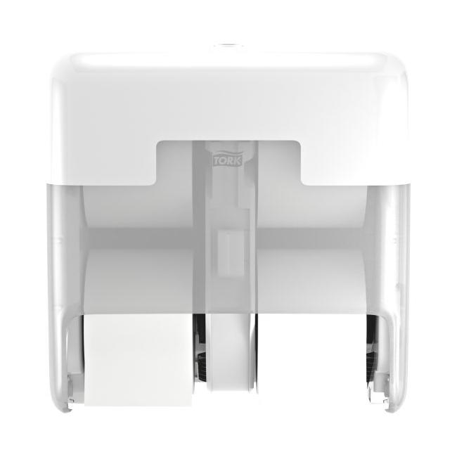 [HY558051] Tork OptiServe 4-Rollen-Toilettenpapierspender ohne Kern, Weiß T7