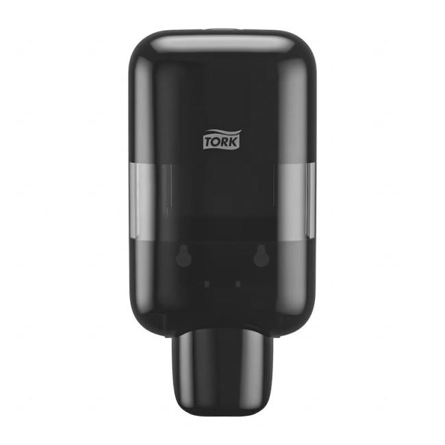 [HY565208] Tork Mini-Seifen- und Desinfektionsmittelspender, Schwarz S5, 0,525 l