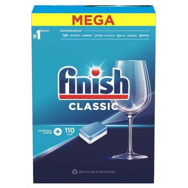 [HY580337] Finish Classic Geschirrspültabs (110 Stück) Normal