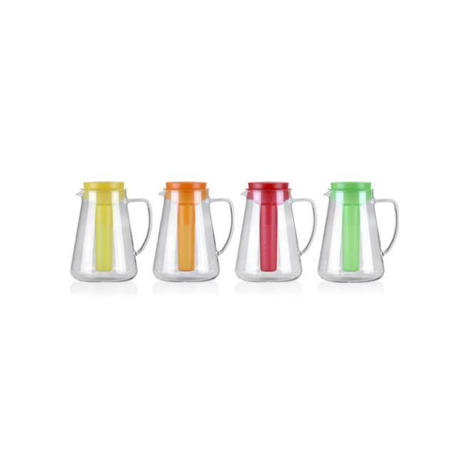 [HY662817] TEO-Kanne mit Aufguss- und Kühlfunktion, 2,5 l, orange