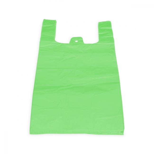 [HY684160] Mikrofaserbeutel bis 10 kg, 30+14x50, grün, 100 Stück