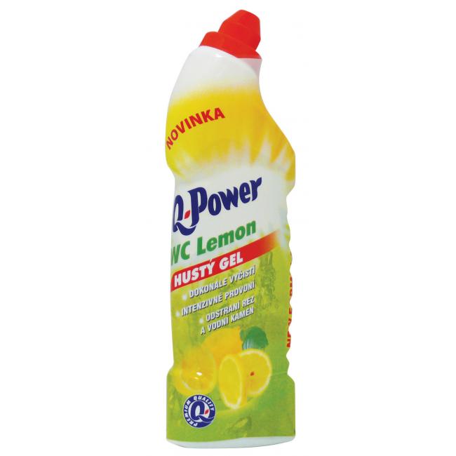 Q-Power WC-Gel 750 ml – Zitrone