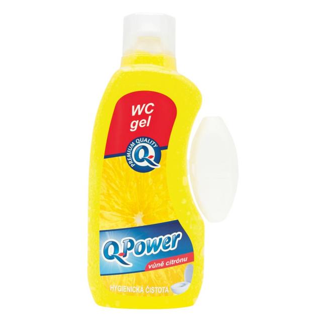 [HY700834] Q-Power WC-Hängegel 400 ml – Zitrone