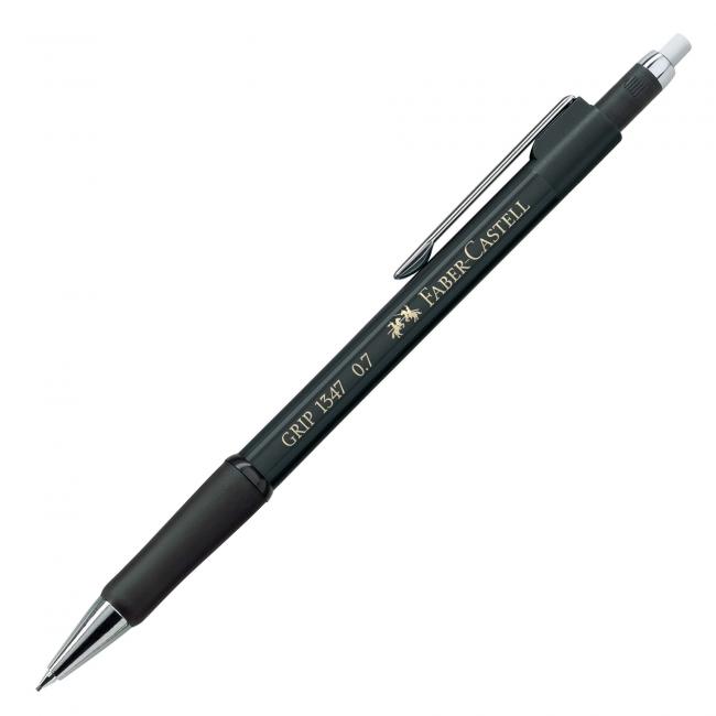 Faber-Castell Grip 1347 Mikro-Bleistift 0,7 mm schwarz