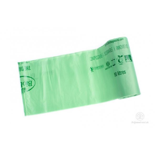 [HY760080] BioBag kompostierbare Abfallbeutel 80 l extra stark 20 Stück
