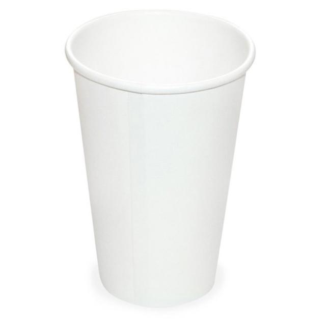 [HY762330] Papierbecher weiß Ø80 mm 330 ml 'ML' (50 Stück)