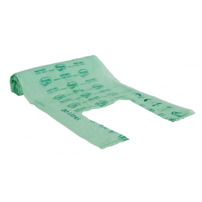 Kompostierbarer BioBag Einkaufs-/Abfallbeutel 20 l 42 x 54 cm 25 Stück