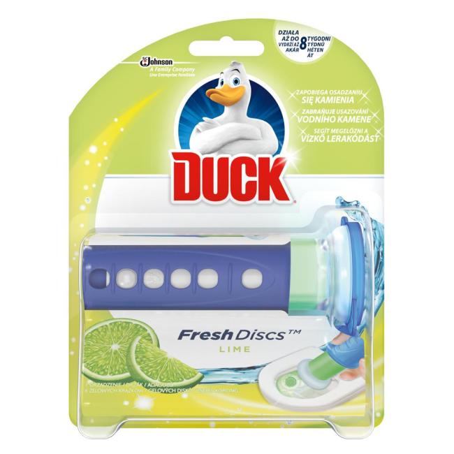 [HY770099] DUCK Fresh Discs WC-Gel 36 ml Limette