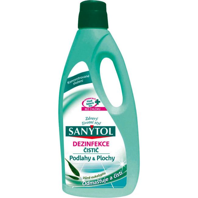 [HY772416] Sanytol Desinfektionsreiniger für Böden und Oberflächen 1 l Eukalyptus