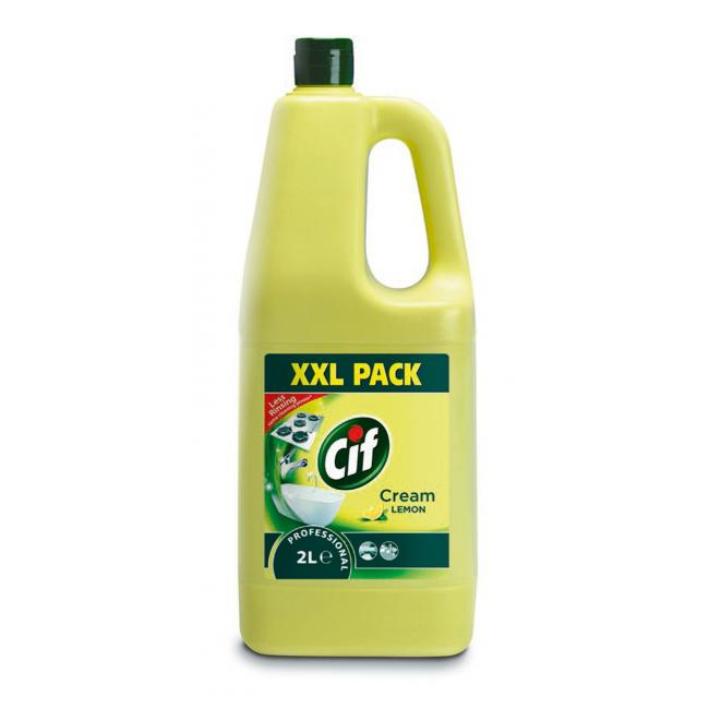[HY773031] Cif Cream Flüssigsand XXL 2L Zitrone