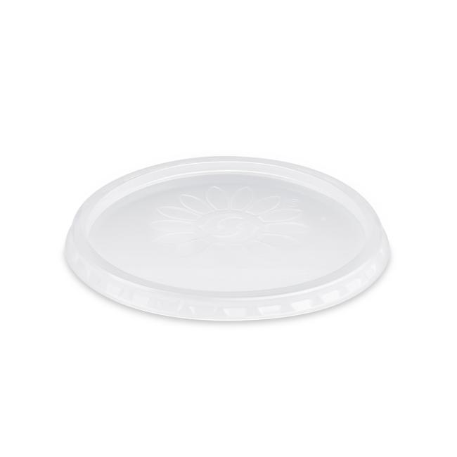 [HY774000] PP-Deckel für runde Schüsseln, transparent (100 Stück)