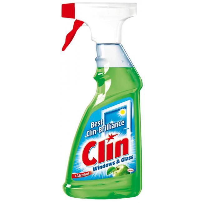 Fenster- und Glasreiniger mit Spray 500 ml - Apfel