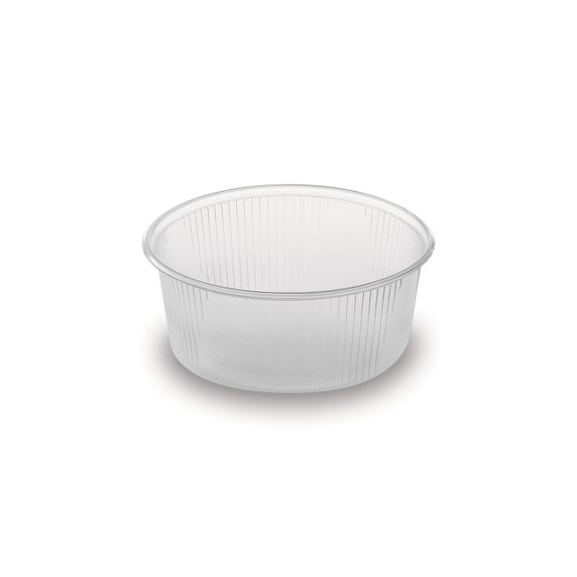 PP-Schüsseln rund 200 ml transparent (100 Stück)