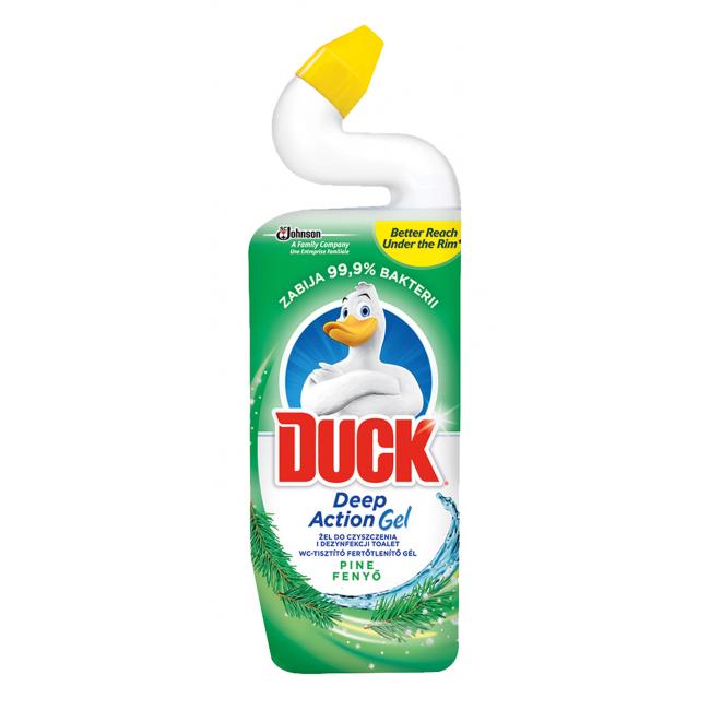 [HY776075] DUCK WC-Desinfektionsmittel 750 ml Ultra Gel Kiefer