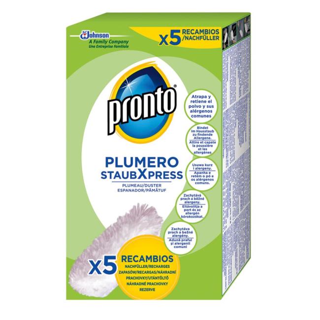 Pronto Staubwedel-Ersatz, 5 Stück