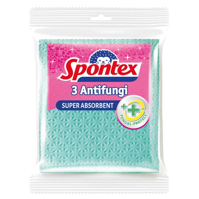 [HY778096] Spontex Antifungi Schwammhandtuch 3 Stück