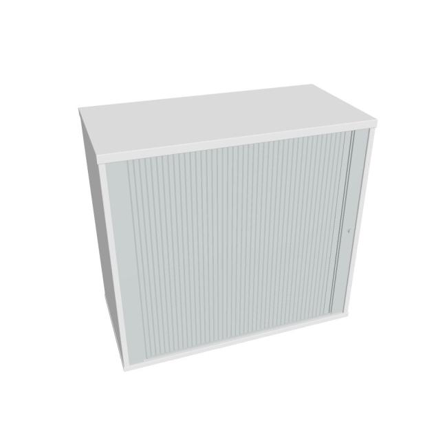 Hobis Tischanziehschrank, abschließbar, L, 80 x 75,5 x 40 cm, weiß