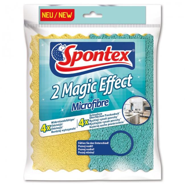 [HY810277] Spontex Magic Effect Mikrofaserhandtuch (2 Stück)