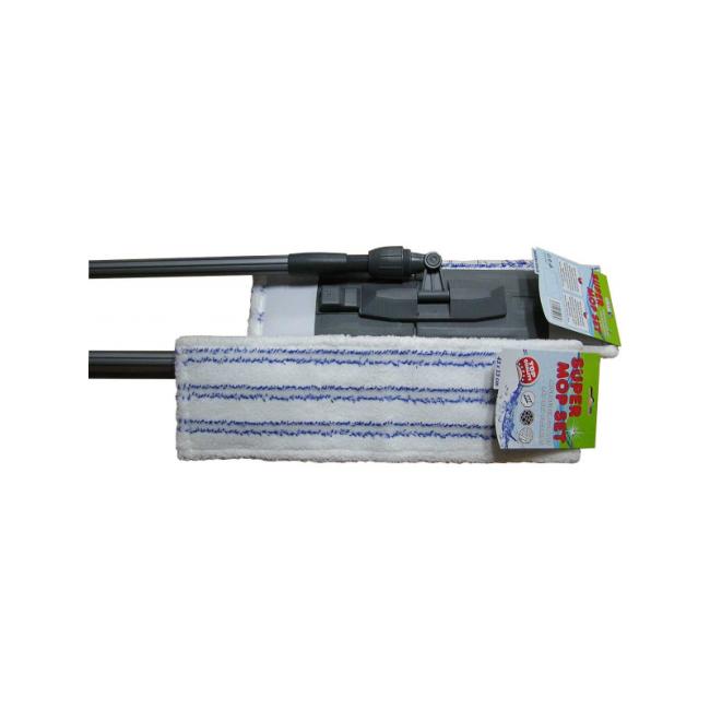 [HY838838] Pocket mop Mopset Deluxe (Halterung + Teleskopstange 140 cm + Niederdruckmopp)