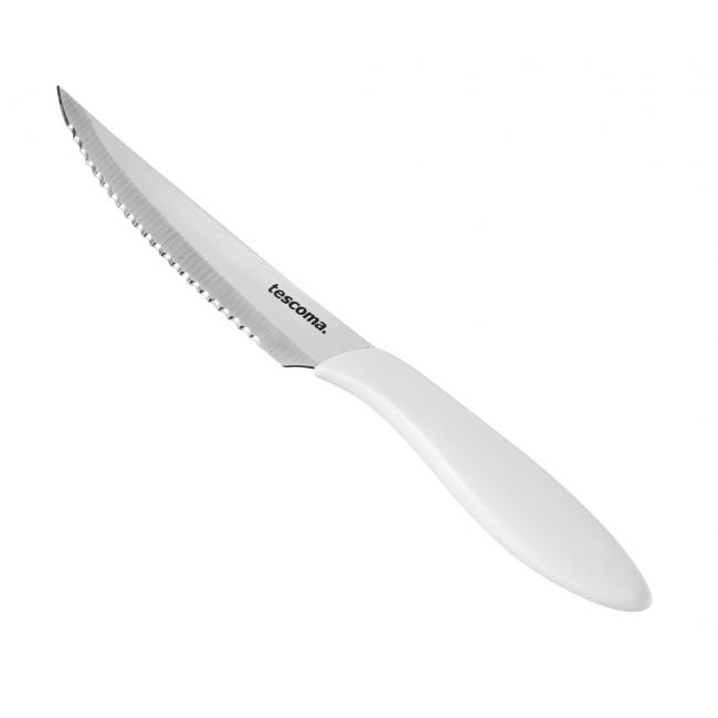 Steakmesser PRESTO 12 cm, 6 Stück, weiß