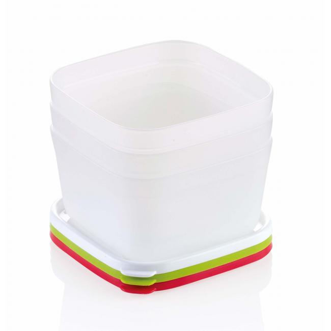 [HY891862] Gesunde PURITY Gefrierbehälter 0,5 l 3 Stück