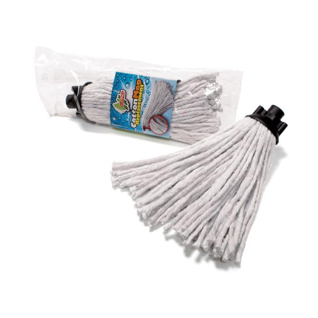 [HY910055] Ersatzmopp für das MOP SET, Fransenbaumwolle, 180 g, 26 cm