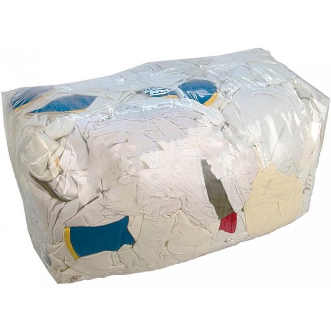 [HY911016] Pucwola – technische Textilien/Reinigungslappen, sortierte Baumwolle, 10 kg