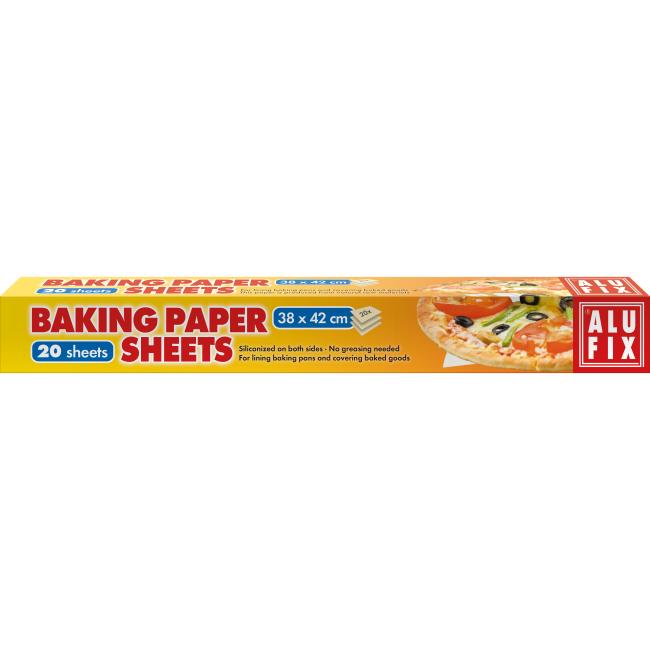 [HY946006] Alufi Backpapier, 42 x 38 cm, 20 Blatt