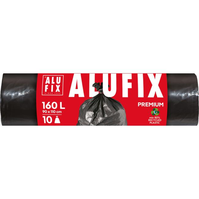 Müllsäcke PROFI 160 l, 10 Stück, 45 µm, LDPE 90 x 110 cm, schwarz
