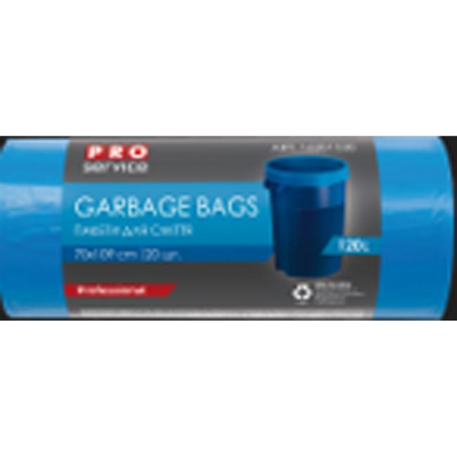 [HY946036] Müllsäcke 70x109, LDPE, 120 l, 21 µm, 20 Stück blau