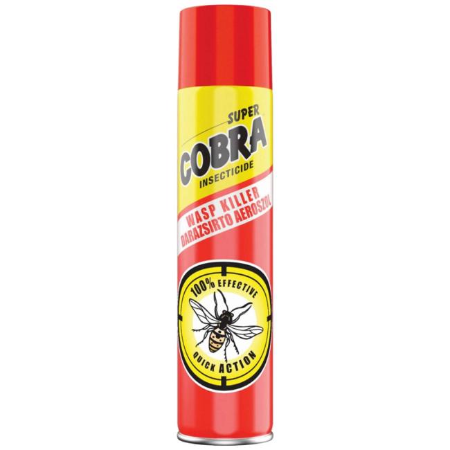 [HY955021] COBRA Spray gegen Wespen und Hornissen 400 ml (rot)