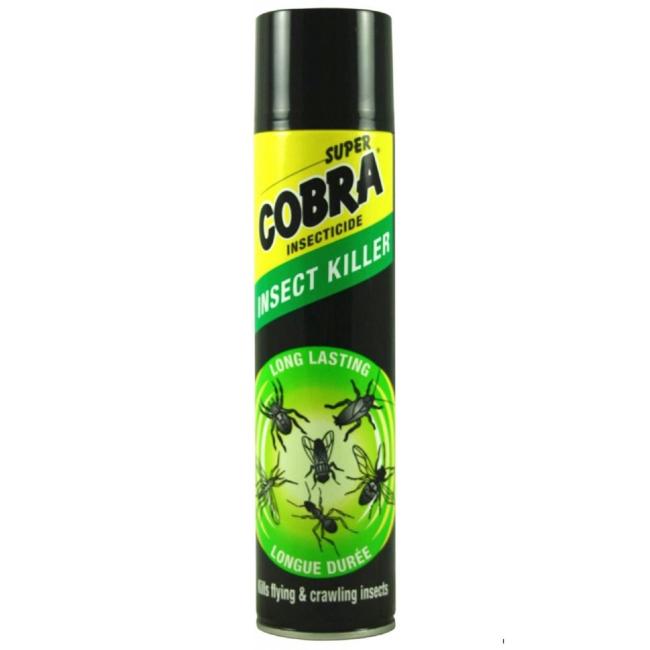 COBRA UNI Spray gegen fliegende und kriechende Insekten 400 ml (schwarz)