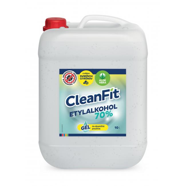 CleanFit Desinfektionsgel 70% Zitrus für die Hände 10 l