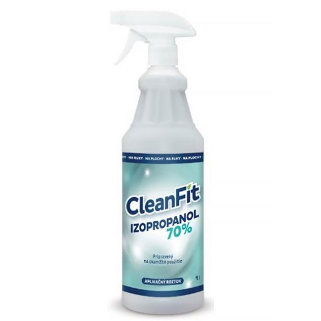 [HY999801] CleanFit Alkohollösung ISOPROPYLALKOHOL 70% mit Sprühkopf 1 l
