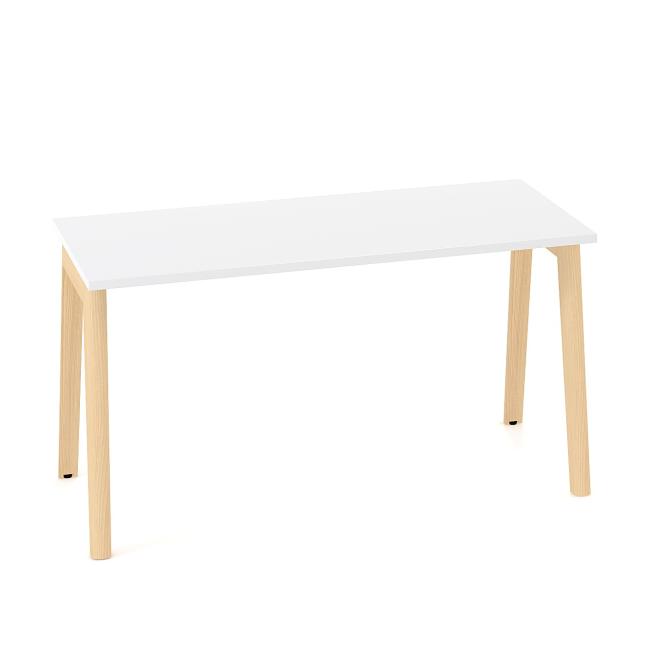 [IR100002] Schreibtisch ALFA ROOT 140x80cm, weiß