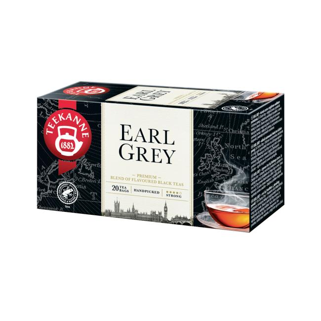 TEEKANNE schwarzer Earl Grey Tee HB 20 x 1,65 g