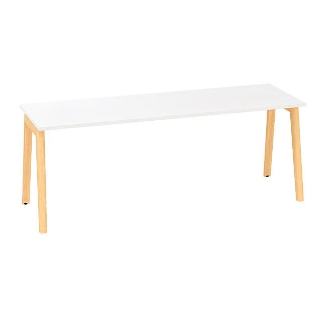[IR100008] Schreibtisch ALFA ROOT 200x80cm, weiß